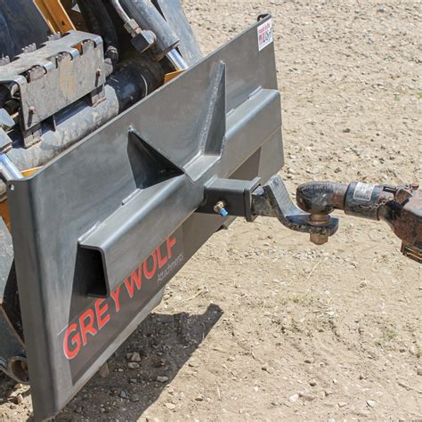 skid steer attachment hitch|skid steer receiver hitch attachment.